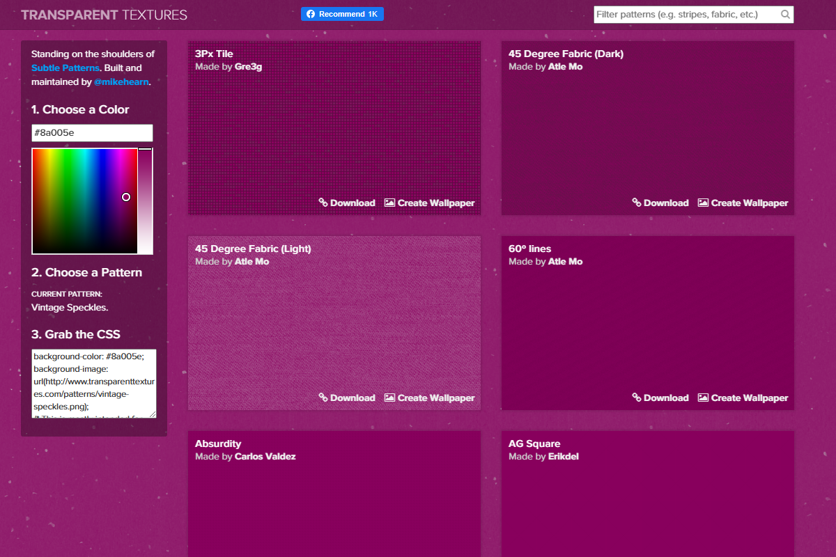 Transparent Textures