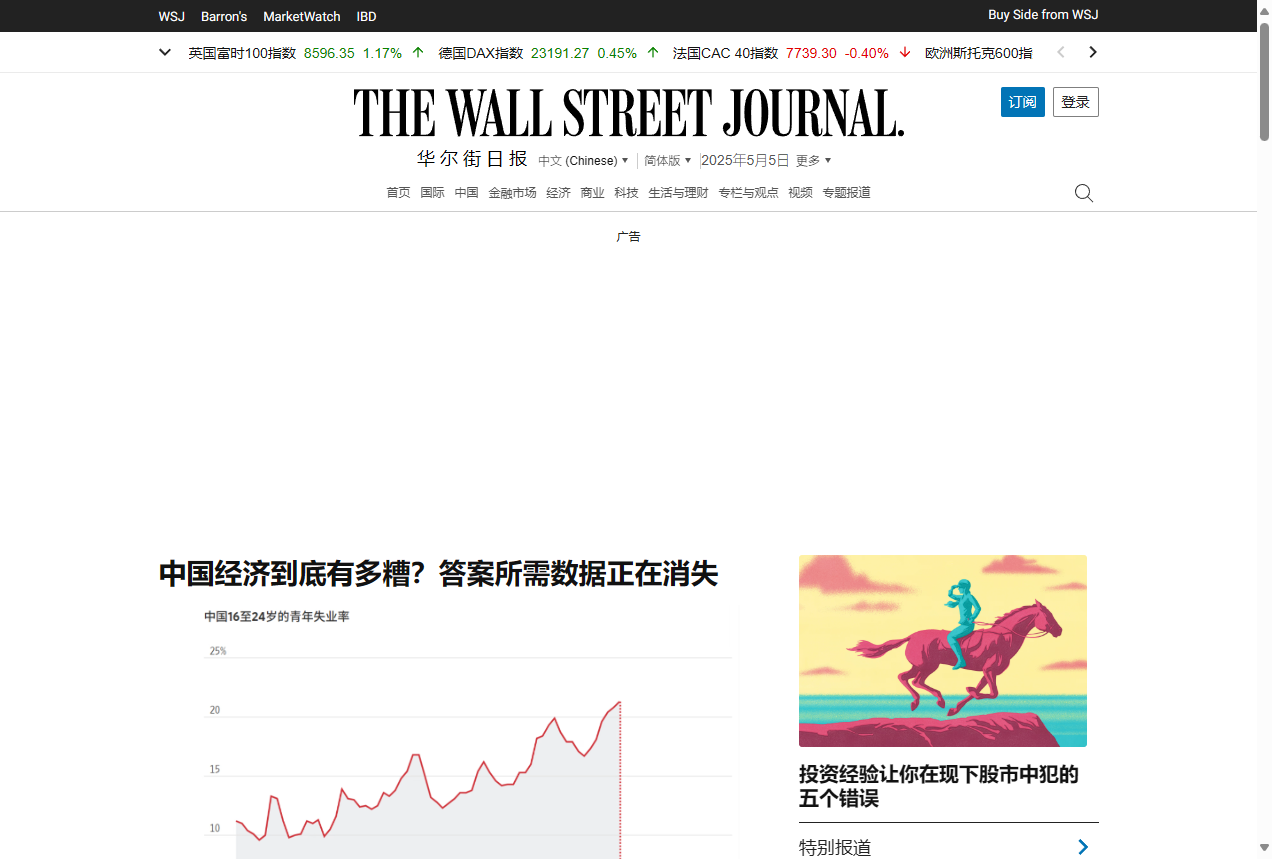 华尔街日报中文网