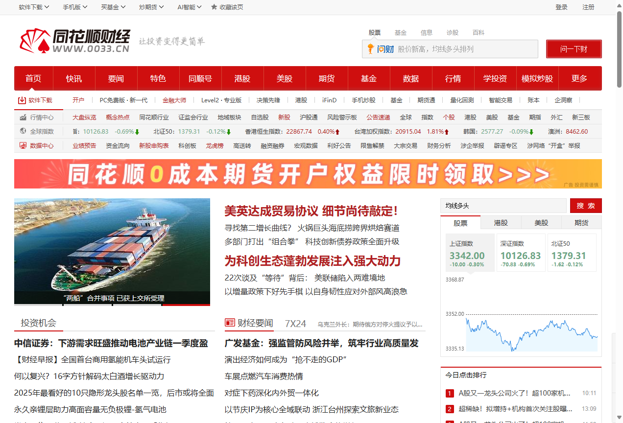 同花顺财经