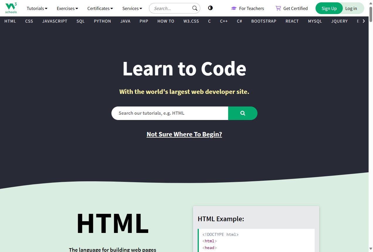 W3Schools