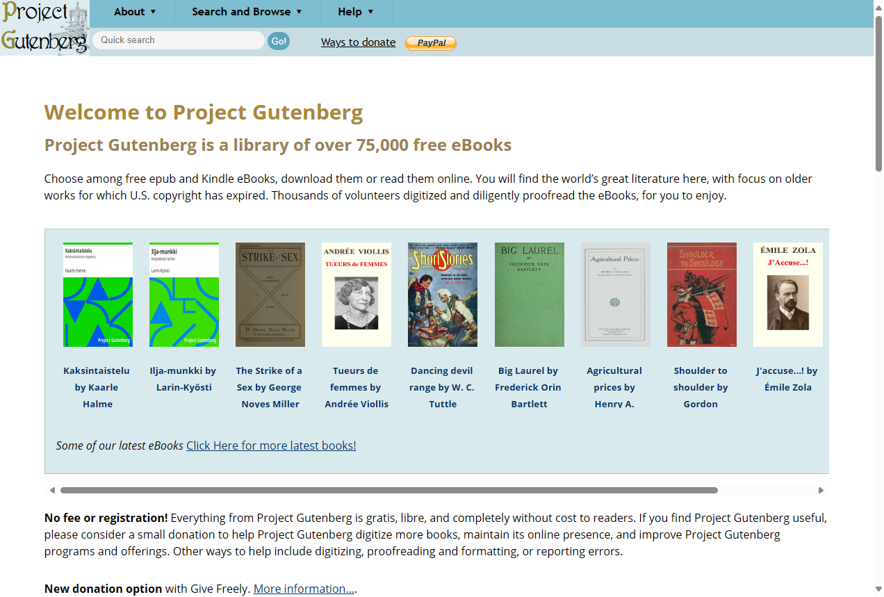 Project Gutenberg