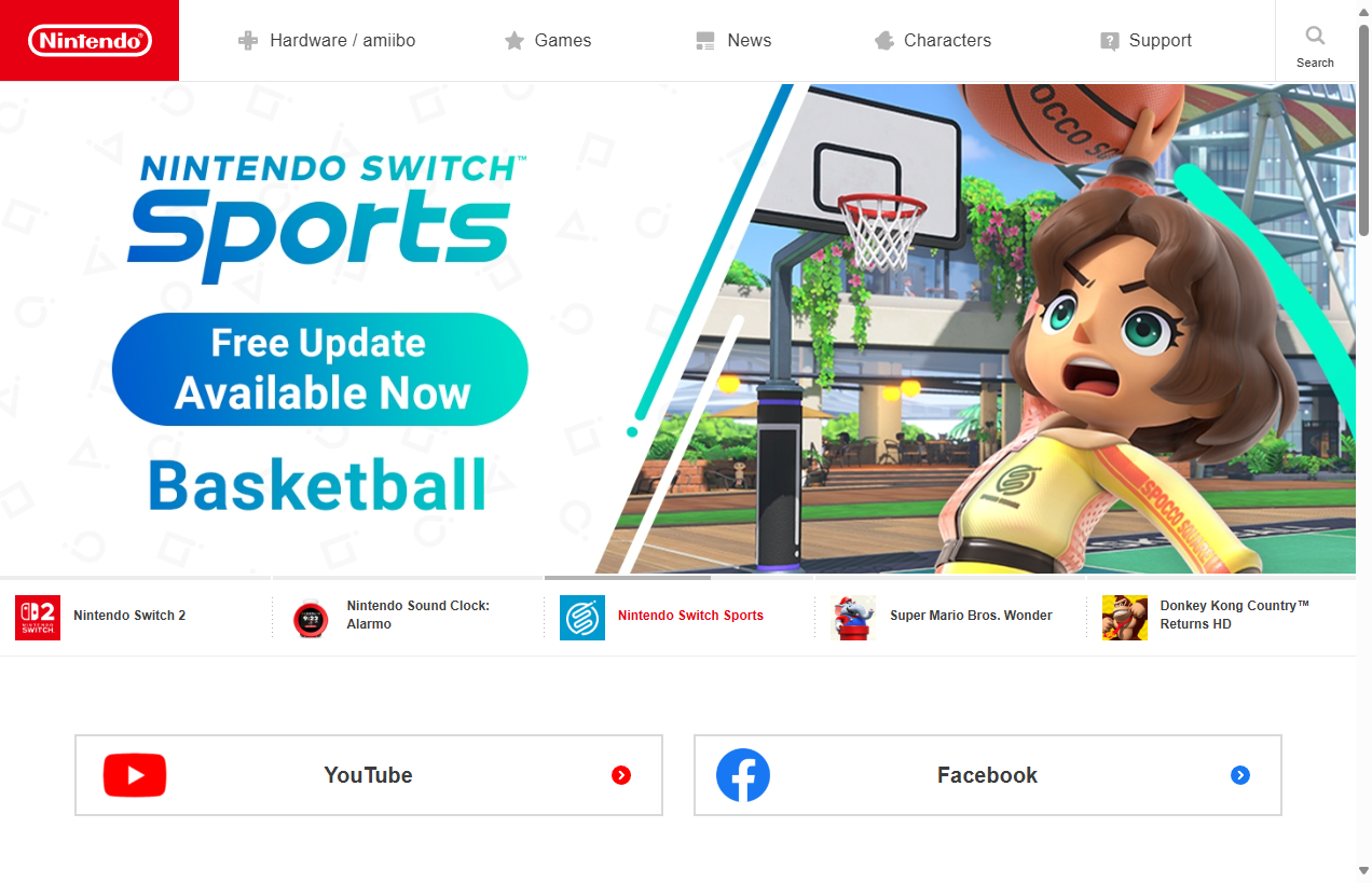 Nintendo新加坡官网