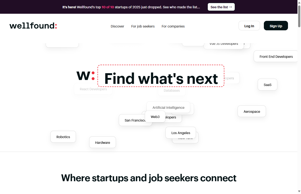Wellfound (原AngelList Talent)