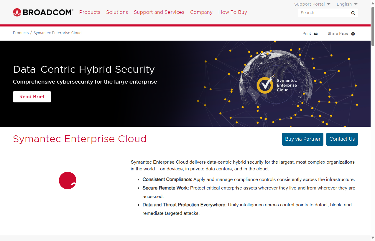 Symantec Enterprise Cloud
