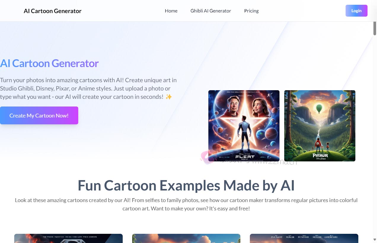 AI Cartoon Generator