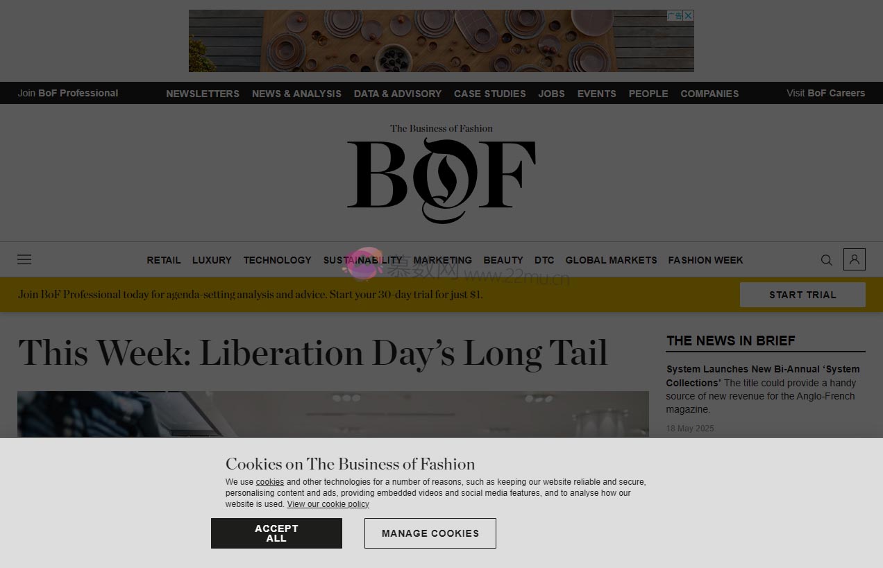 The Business of Fashion