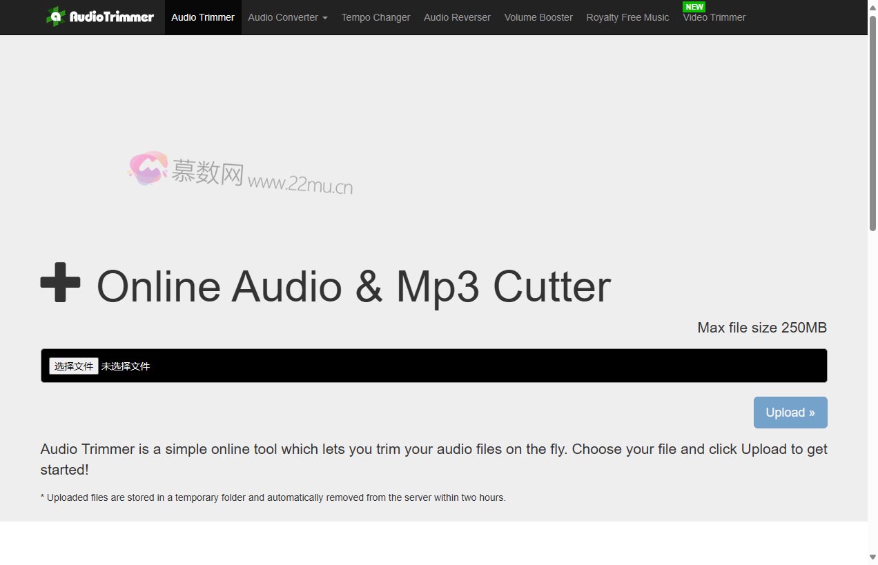 Online Mp3 Cutter – Audio Trimmer