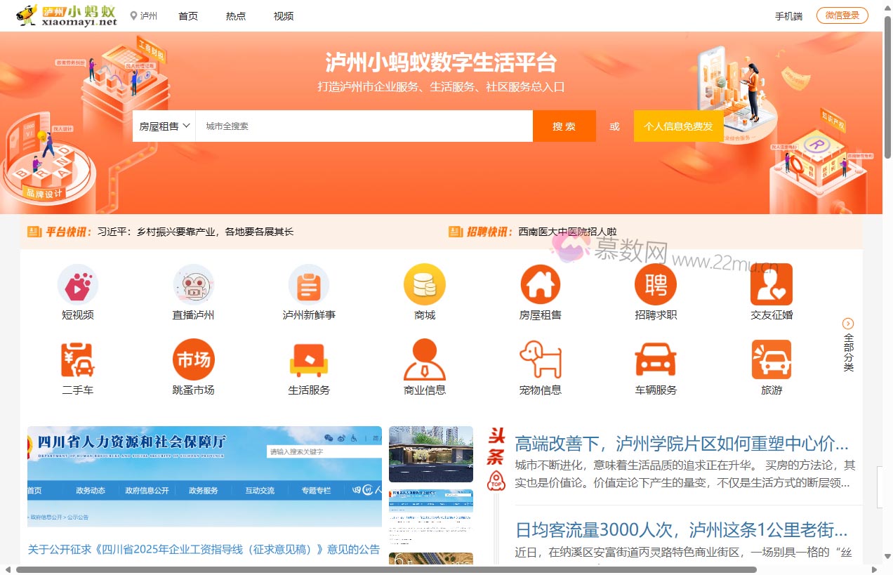 泸州小蚂蚁网站