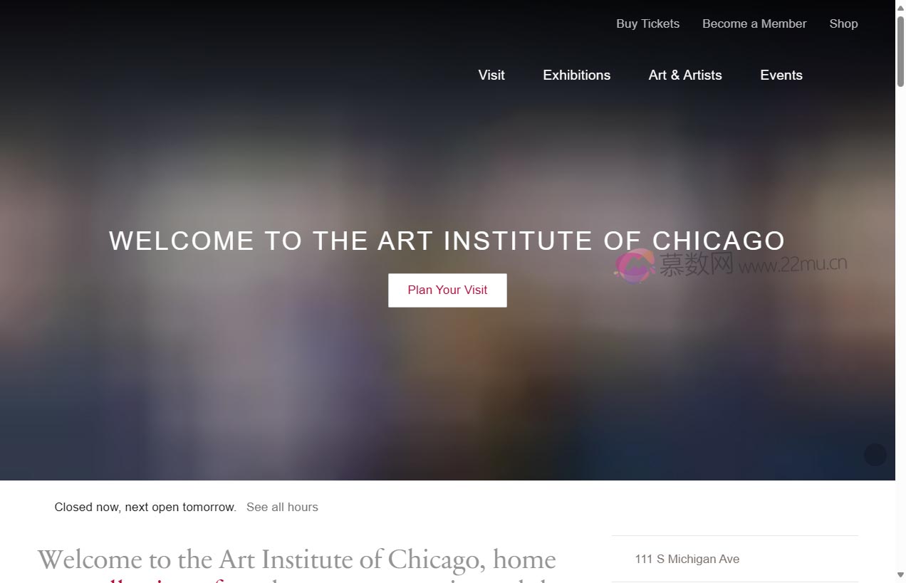 芝加哥艺术学院官网