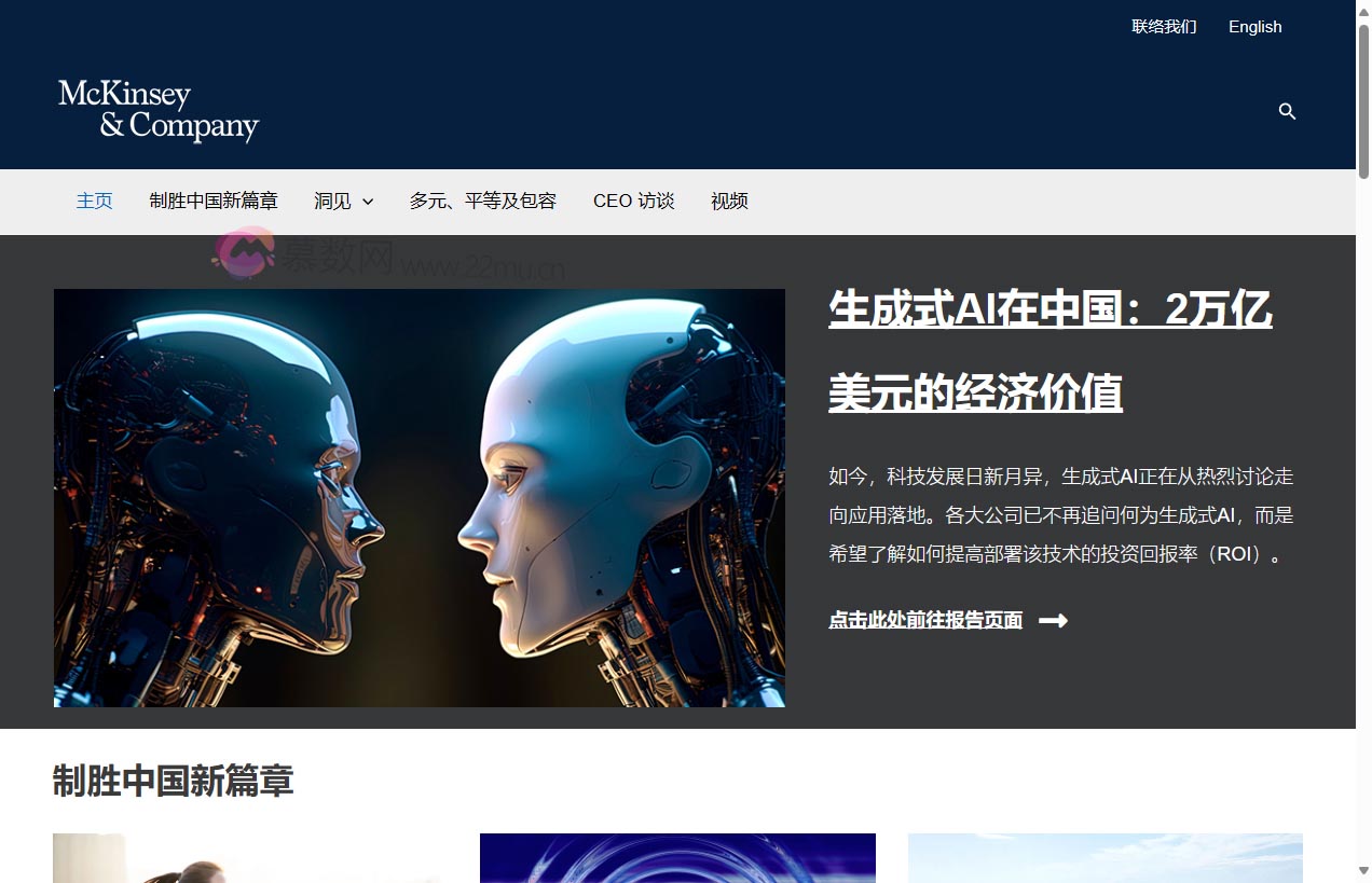 麦肯锡大中华区