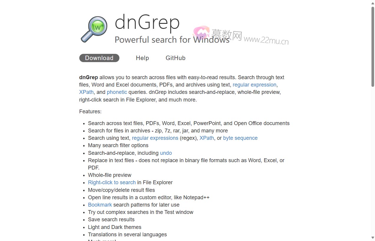 dnGrep