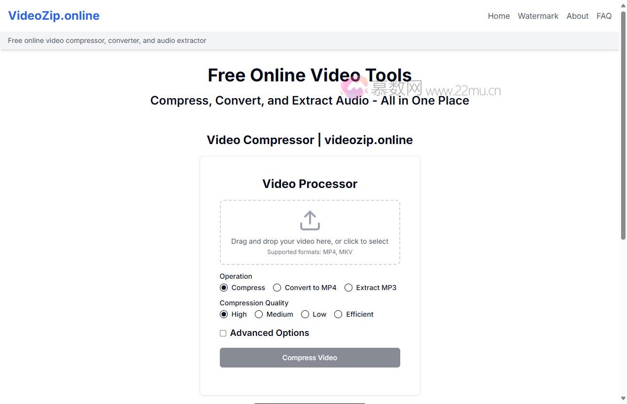 Video Processor – videozip.online