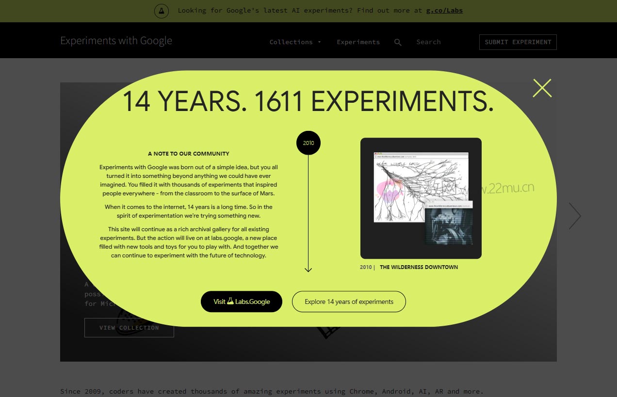 Experiments with Google