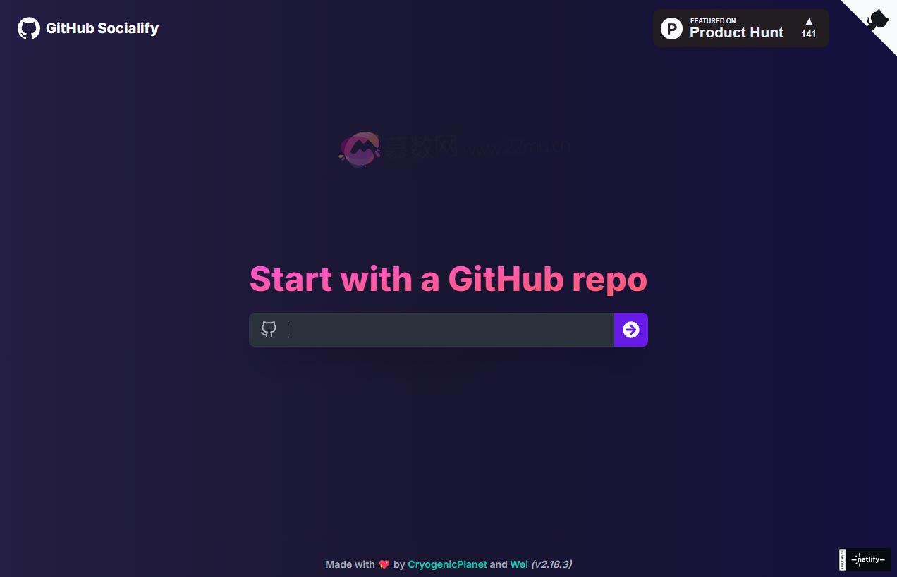 GitHub Socialify