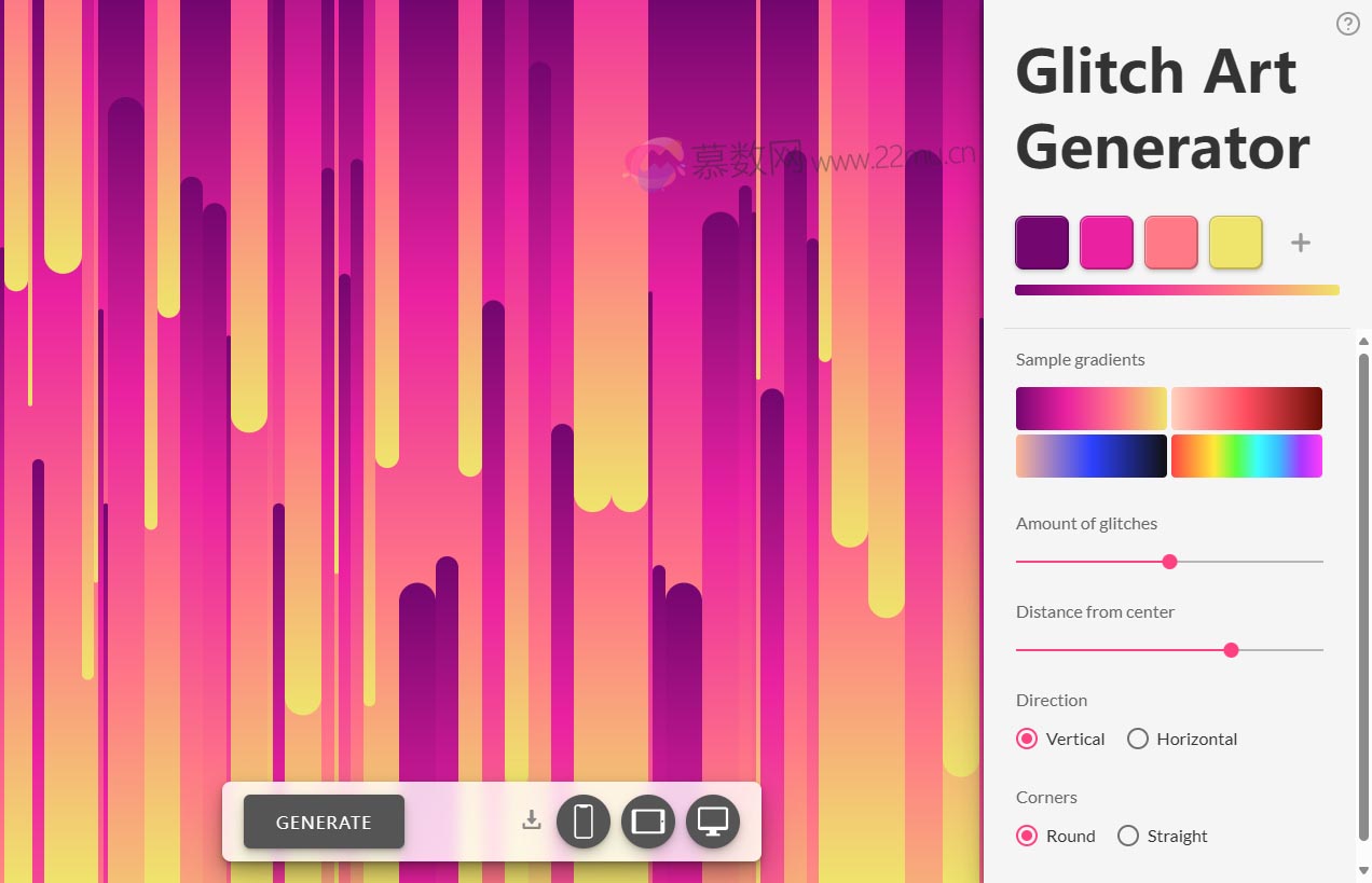 Glitch Art Generator