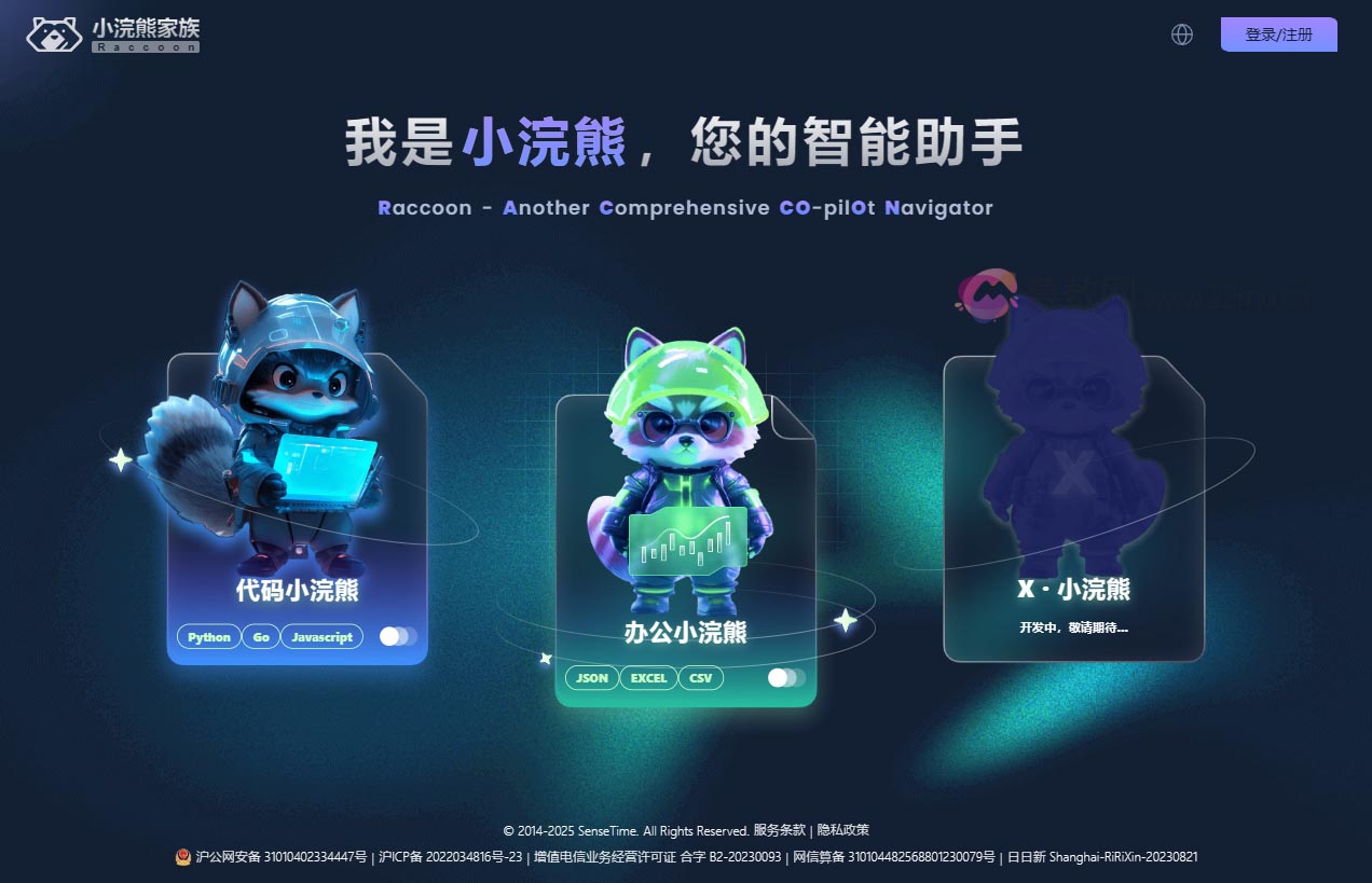 小浣熊家族 Raccoon