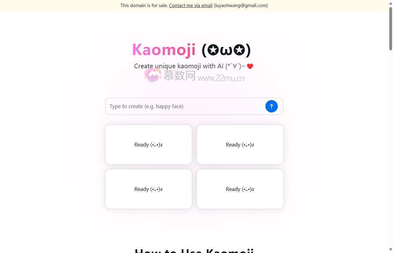 Kaomoji AI