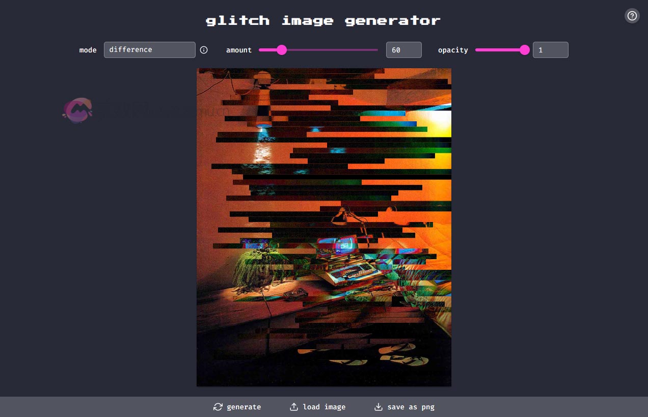Glitch Image Generator