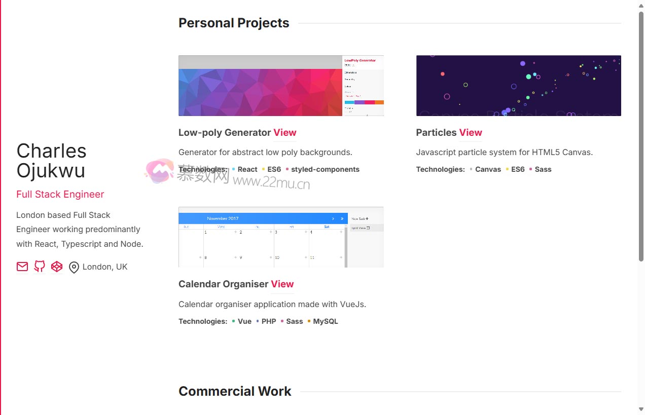 Charles Ojukwu 个人作品集