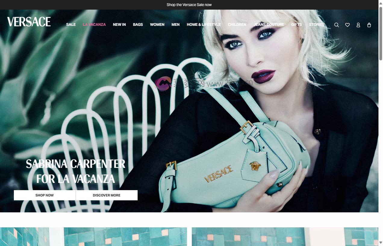 Versace新加坡官网