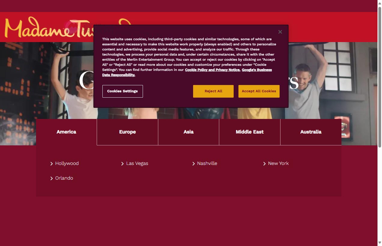 Madame Tussauds